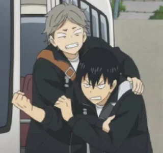 😤 emoji Haikyuu! Telegram sticker 19 of 120