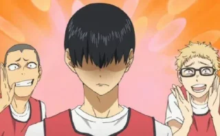 🙂 emoji Haikyuu! Telegram sticker 23 of 120