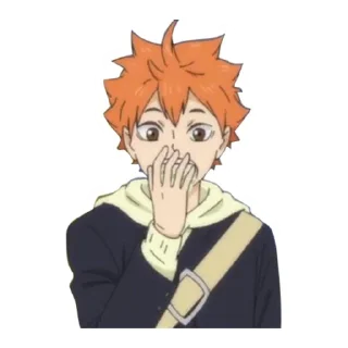 🤭 emoji Haikyuu! Telegram sticker 13 of 94