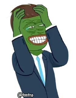 😂 emoji Pepe new @ManasTheKing Telegram sticker 7 of 120