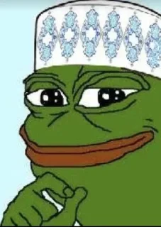 🤔 emoji Pepe new @ManasTheKing Telegram sticker 16 of 120