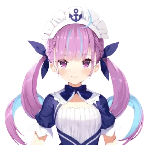 Sticker from 湊あくあ @konaqua