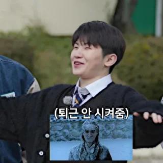 🩻 emoji @STIKERSVT : Woozi GOSE SPECIAL I Know & Don't Know Telegram sticker 13 of 33