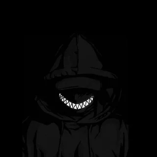 ✔️ emoji ☻ @DARK_ANIME_PFP Telegram sticker 16 of 28