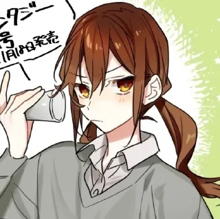 😒 emoji Hori's sticker pack (@YaeMiko_Roxbot) Telegram sticker 17 of 49