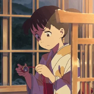 💫 emoji Mitsuha Miyamizu @Hanim1O Telegram sticker 23 of 88