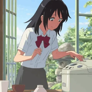 💫 emoji Mitsuha Miyamizu @Hanim1O Telegram sticker 10 of 88