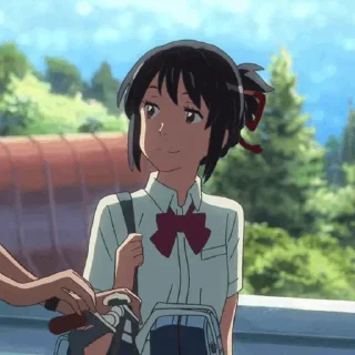 💫 emoji Mitsuha Miyamizu @Hanim1O Telegram sticker 14 of 88