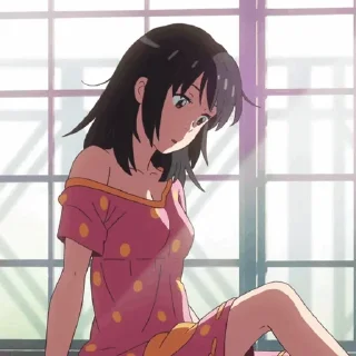 💫 emoji Mitsuha Miyamizu @Hanim1O Telegram sticker 7 of 88