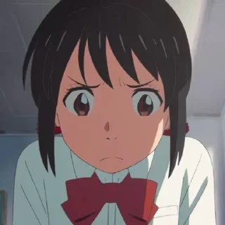 💫 emoji Mitsuha Miyamizu @Hanim1O Telegram sticker 13 of 88