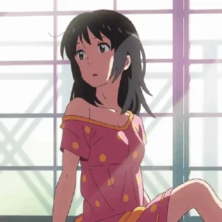 💫 emoji Mitsuha Miyamizu @Hanim1O Telegram sticker 8 of 88