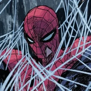 Sticker from Spidermans comics @Hanim1O