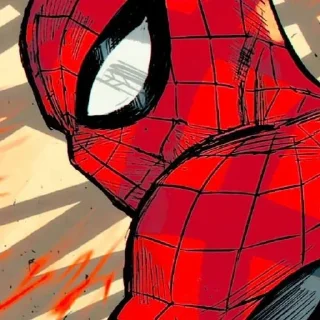 Sticker from Spidermans comics @Hanim1O