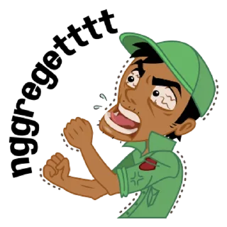 😡 emoji Aku Wong Jowo /@stickers4u2 Telegram sticker 10 of 40