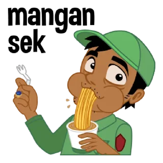 😋 emoji Aku Wong Jowo /@stickers4u2 Telegram sticker 9 of 40