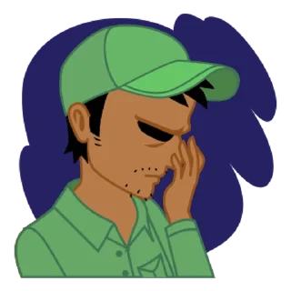 🤔 emoji Aku Wong Jowo /@stickers4u2 Telegram sticker 16 of 40