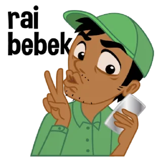 🤳 emoji Aku Wong Jowo /@stickers4u2 Telegram sticker 7 of 40