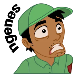 😔 emoji Aku Wong Jowo /@stickers4u2 Telegram sticker 5 of 40