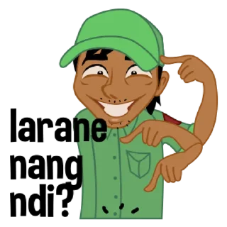 😛 emoji Aku Wong Jowo /@stickers4u2 Telegram sticker 20 of 40