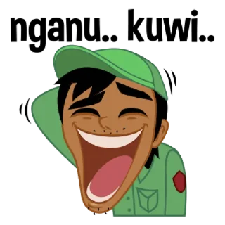 🙈 emoji Aku Wong Jowo /@stickers4u2 Telegram sticker 18 of 40