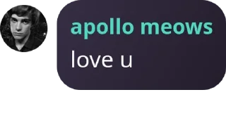 🖐 emoji apollo W rizz Telegram sticker 3 of 45