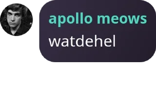 🖐 emoji apollo W rizz Telegram sticker 14 of 45