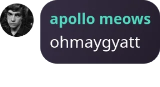 💋 emoji apollo W rizz Telegram sticker 13 of 45