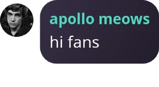 🐕 emoji apollo W rizz Telegram sticker 15 of 45