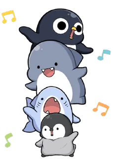 Sticker from 胖鯊魚鯊西米-特效貼圖 @moe_sticker_bot