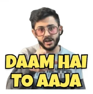 😂 emoji @stickersbag Carryminati 😉 💖 Telegram sticker 9 of 65