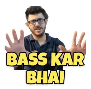 Sticker from @stickersbag Carryminati 😉💖