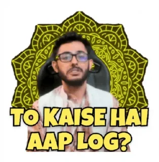 😁 emoji @stickersbag Carryminati 😉 💖 Telegram sticker 5 of 65