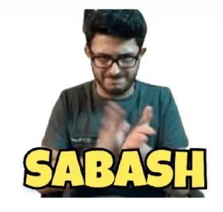 👏 emoji @stickersbag Carryminati 😉 💖 Telegram sticker 12 of 65