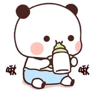 Sticker from panda @yourkindgurl