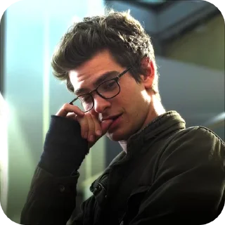 Sticker from Andrew Garfield ⛌ @xtickerz (not mine)