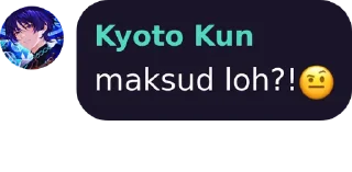 🙂 emoji Kyoto Kun's Sticker Pack (@MikuuNakano_Bot) Telegram sticker 3 of 62