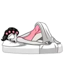 👩 emoji Lady Noir | @djpreet Telegram sticker 7 of 20