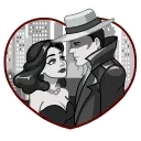 👩 emoji Lady Noir | @djpreet Telegram sticker 18 of 20