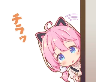 😯 emoji 桜田ハネ Telegram sticker 15 of 24