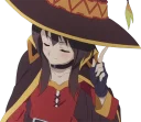 ☝ emoji めぐみん Telegram sticker 21 of 107