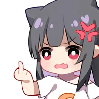 🖕 emoji 蜜汁工坊 Telegram sticker 20 of 120