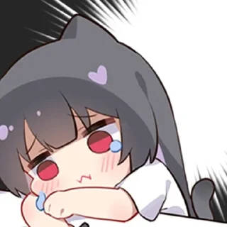 😢 emoji 蜜汁工坊 Telegram sticker 16 of 120