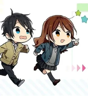 Sticker from Hori's Izumis kang pack