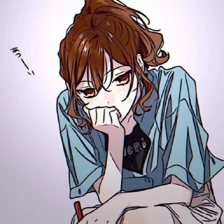 Sticker from Hori's Izumis kang pack