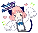 Sticker from ねこみみっこネココ3
