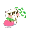 🤑 emoji @kirru_senuii's MafiaBot Vol.1 (Animated) Telegram sticker 1 of 50