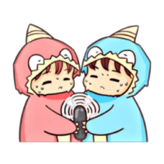 Sticker from Momo & Taro (FULL) @WSZB_Stickers