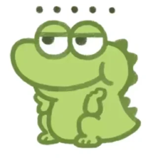 😐 emoji 抹茶旦旦 👉🏻表情包基地 @doututiezhi Telegram sticker 7 of 119