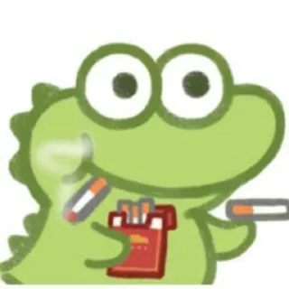 🚬 emoji 抹茶旦旦 👉🏻表情包基地 @doututiezhi Telegram sticker 4 of 119