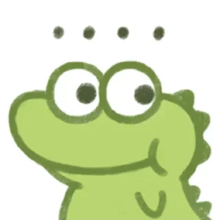 😐 emoji 抹茶旦旦 👉🏻表情包基地 @doututiezhi Telegram sticker 8 of 119